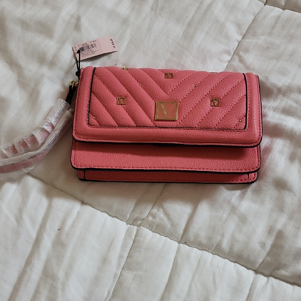 NWT Victoria's Secret Pink Quilted Wallet